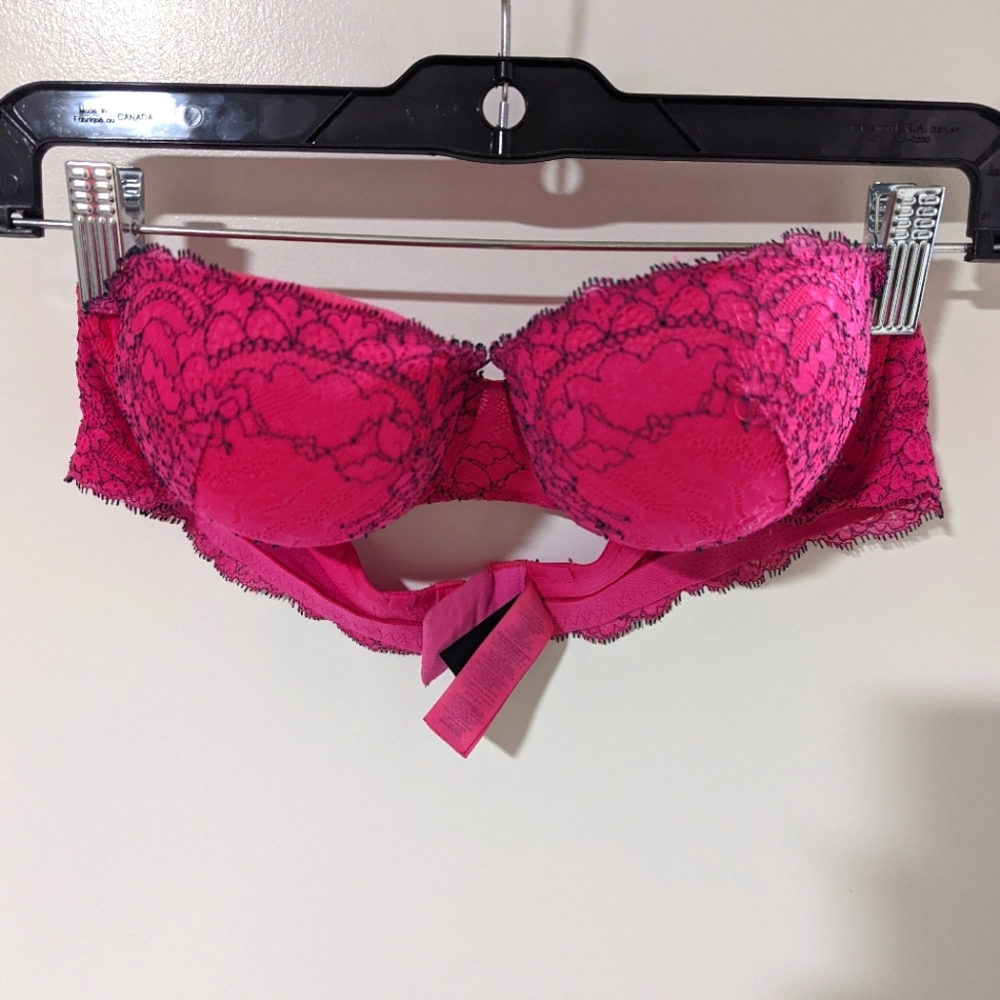 Pushup strapless bra